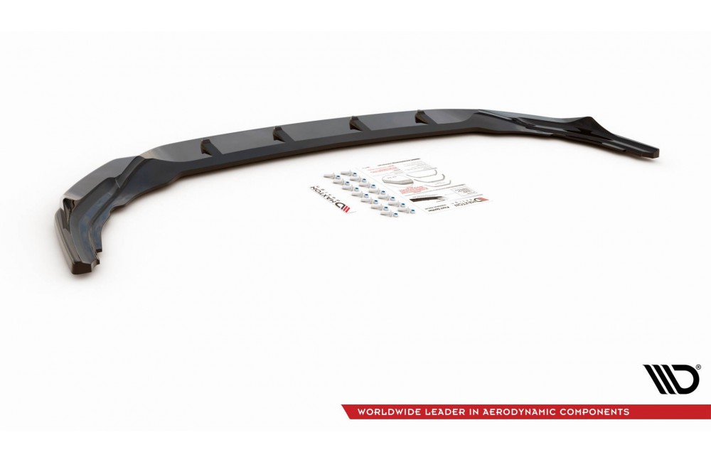 Front Splitter V.4 Volkswagen Golf R Mk8