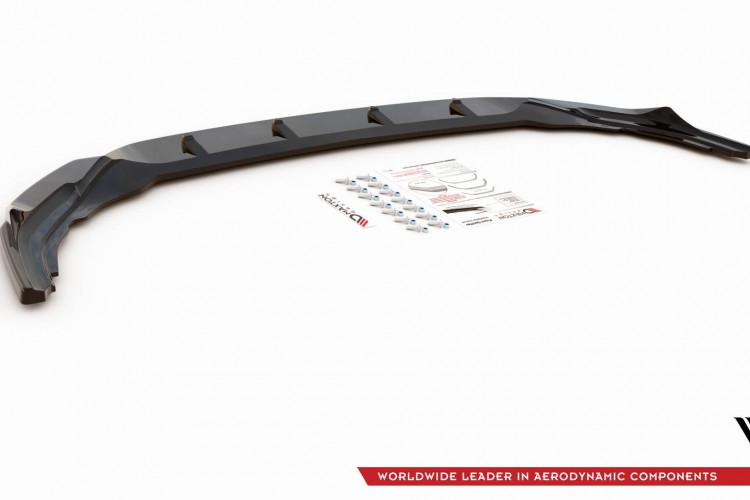 Front Splitter V.4 Volkswagen Golf R Hatchback / Variant Mk8
