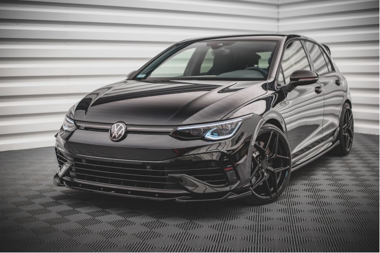 Front Splitter V.4 Volkswagen Golf R Hatchback / Variant Mk8
