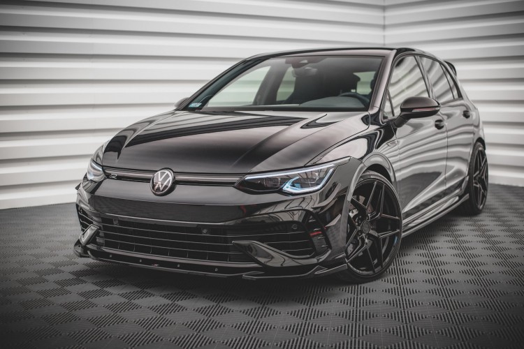 Front Splitter V.4 Volkswagen Golf R Hatchback / Variant Mk8