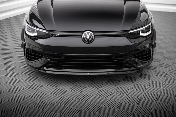 Μπροστινό splitter V.7 Volkswagen Golf R Hatchback / Variant Mk8