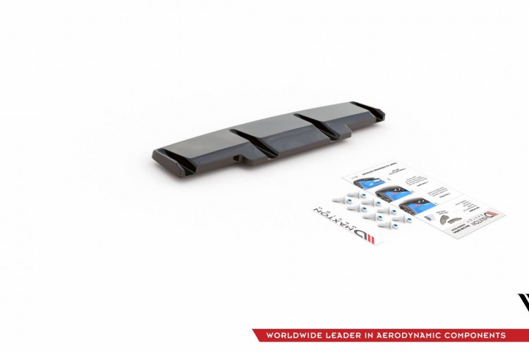 Πίσω Splitter για Volkswagen Golf R Hatchback Mk8 / Mk8 Facelift