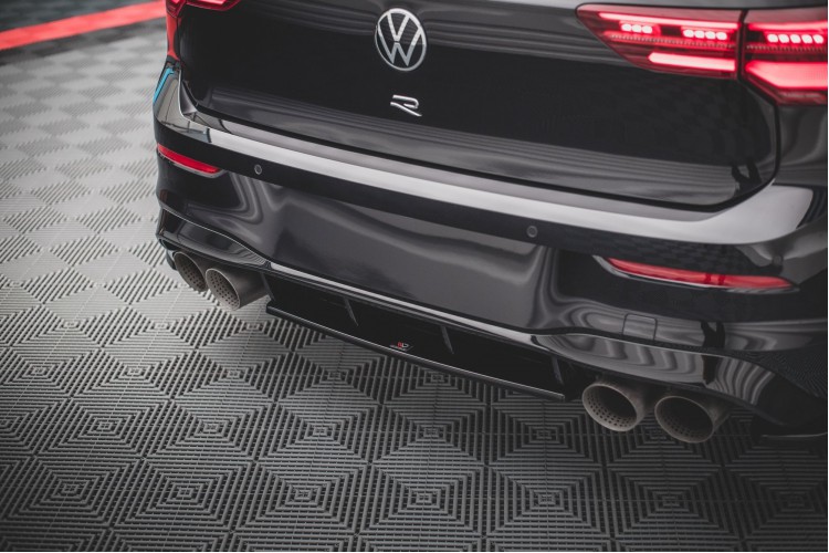 Πίσω Splitter για Volkswagen Golf R Hatchback Mk8 / Mk8 Facelift