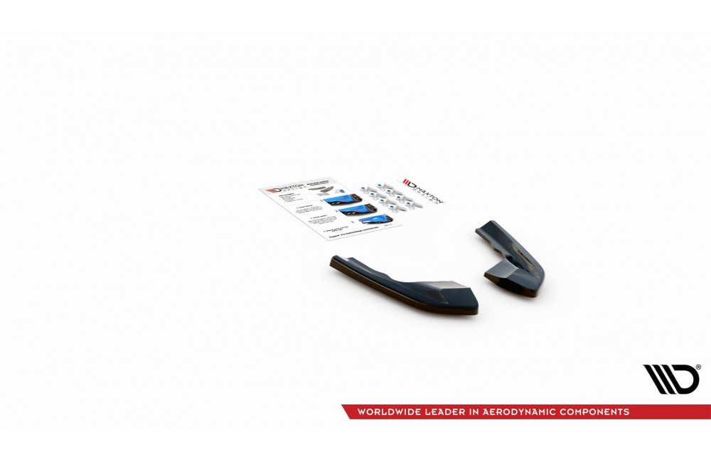 Rear Side Splitters V.1 for Volkswagen Golf R Mk8