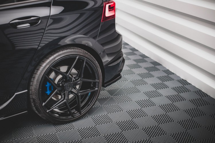 Πίσω Πλευρικοί Splitters V.1 για Volkswagen Golf R Hatchback Mk8 Facelift