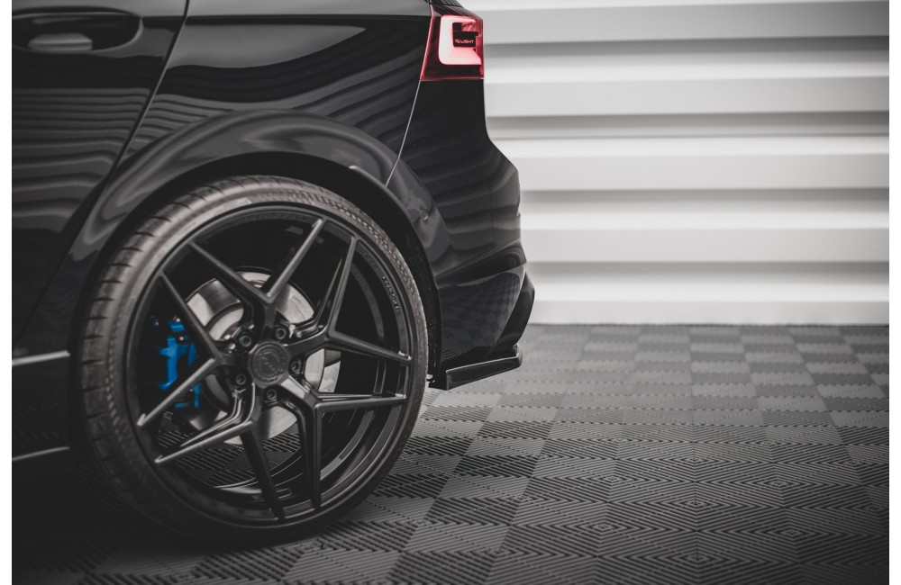 Rear Side Splitters V.2 for Volkswagen Golf R Mk8