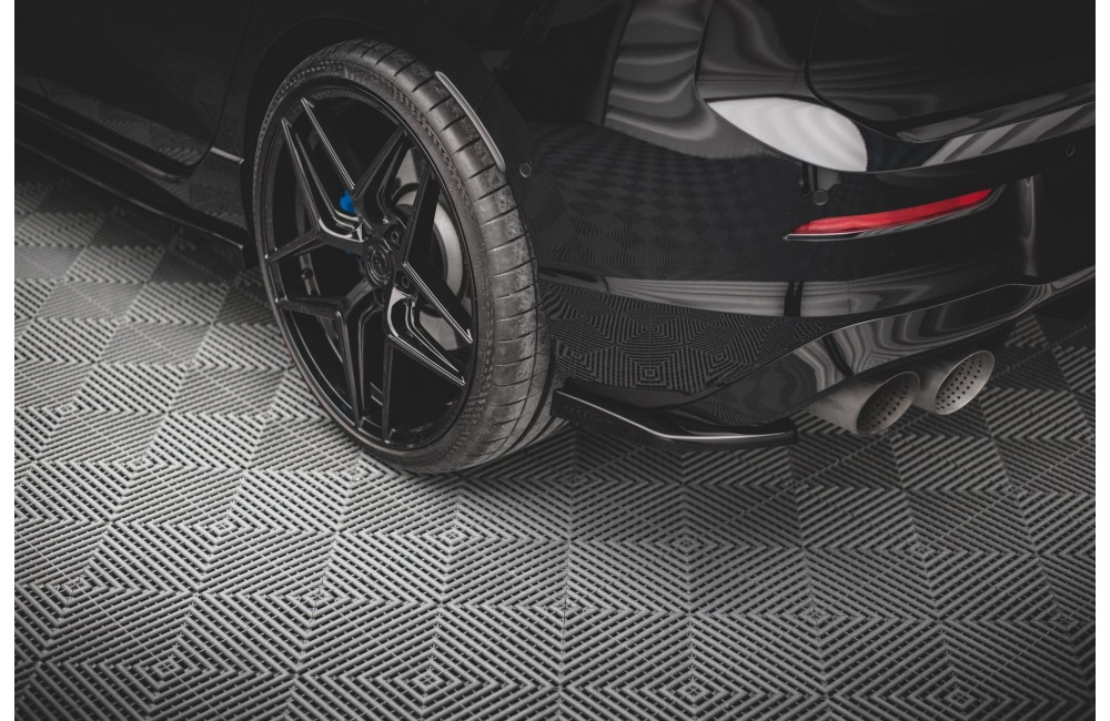 Rear Side Splitters V.2 for Volkswagen Golf R Mk8