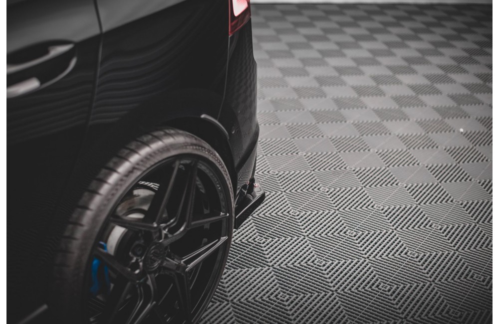 Rear Side Splitters V.2 for Volkswagen Golf R Mk8