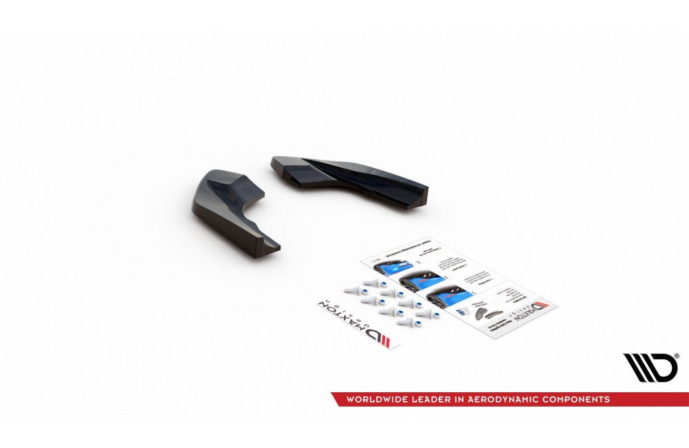 Rear Side Splitters V.2 for Volkswagen Golf R Mk8