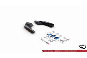 Rear Side Splitters V.2 for Volkswagen Golf R Mk8