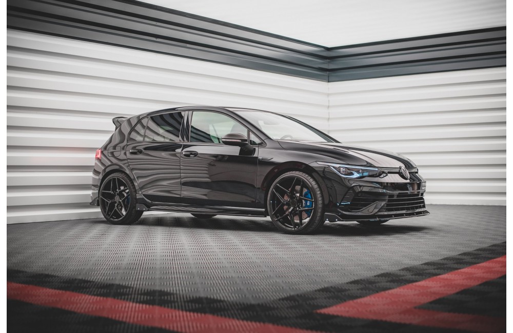 Rear Side Splitters V.2 + Flaps Volkswagen Golf R Mk8