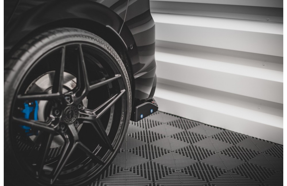 Rear Side Splitters V.2 + Flaps Volkswagen Golf R Mk8