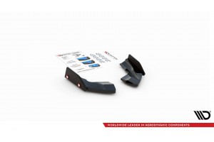 Rear Side Splitters V.2 + Flaps Volkswagen Golf R Mk8