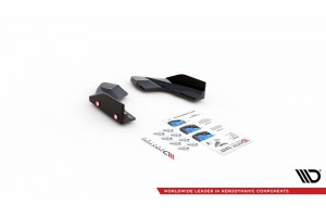 Rear Side Splitters V.2 + Flaps Volkswagen Golf R Mk8