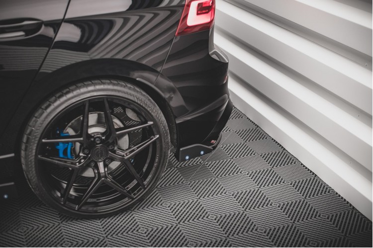 Πίσω Πλευρικοί Splitters V.2 + Flaps Volkswagen Golf R Hatchback Mk8 Facelift