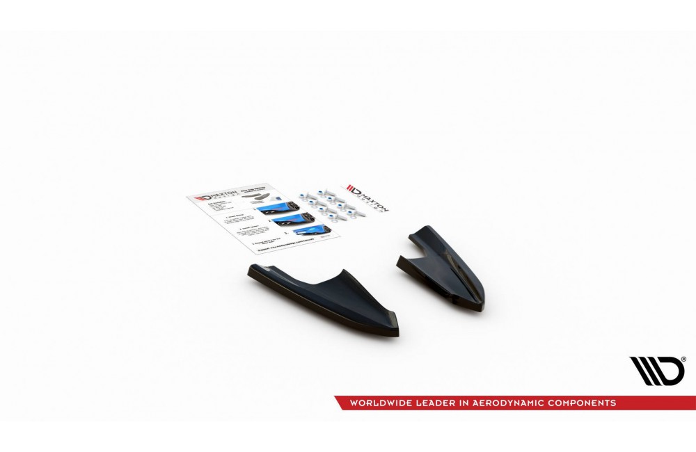 Rear Side Splitters V.3 for Volkswagen Golf R Mk8