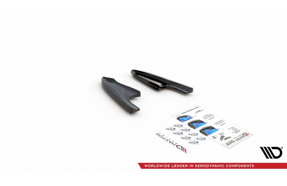 Rear Side Splitters V.3 for Volkswagen Golf R Mk8