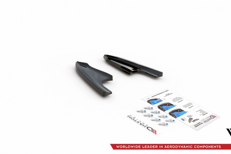 Πίσω Πλευρικοί Splitters V.3 για Volkswagen Golf R Hatchback Mk8 Facelift