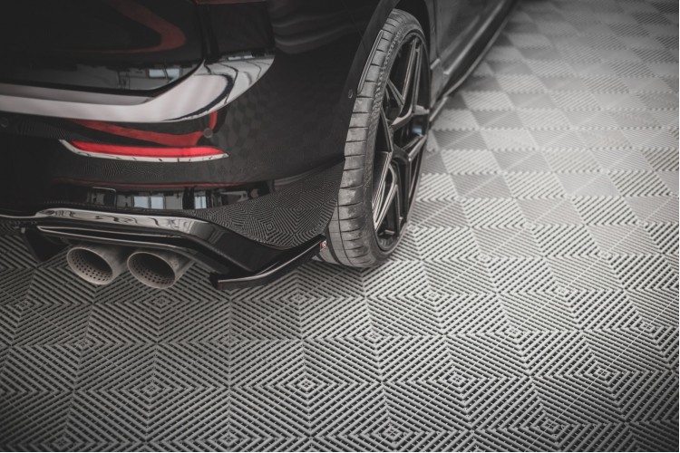 Πίσω Πλευρικοί Splitters V.4 για Volkswagen Golf R Hatchback Mk8 Facelift