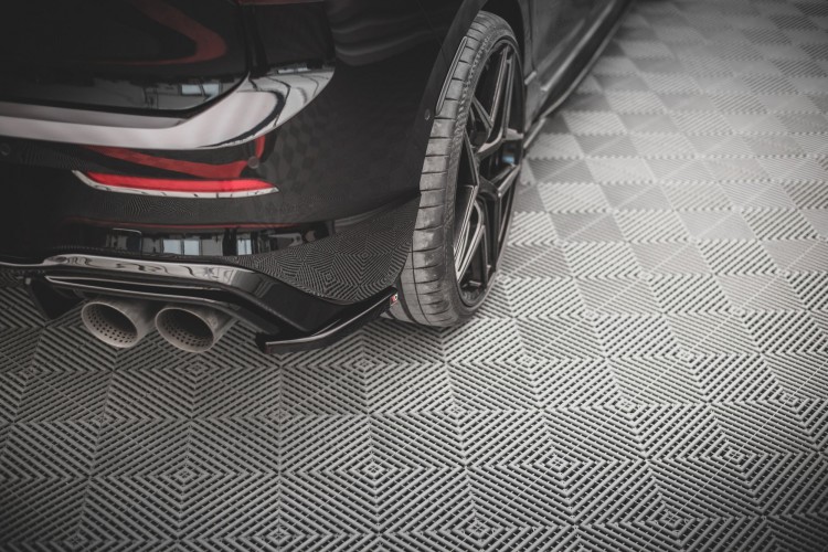 Πίσω Πλευρικοί Splitters V.4 για Volkswagen Golf R Hatchback Mk8 Facelift