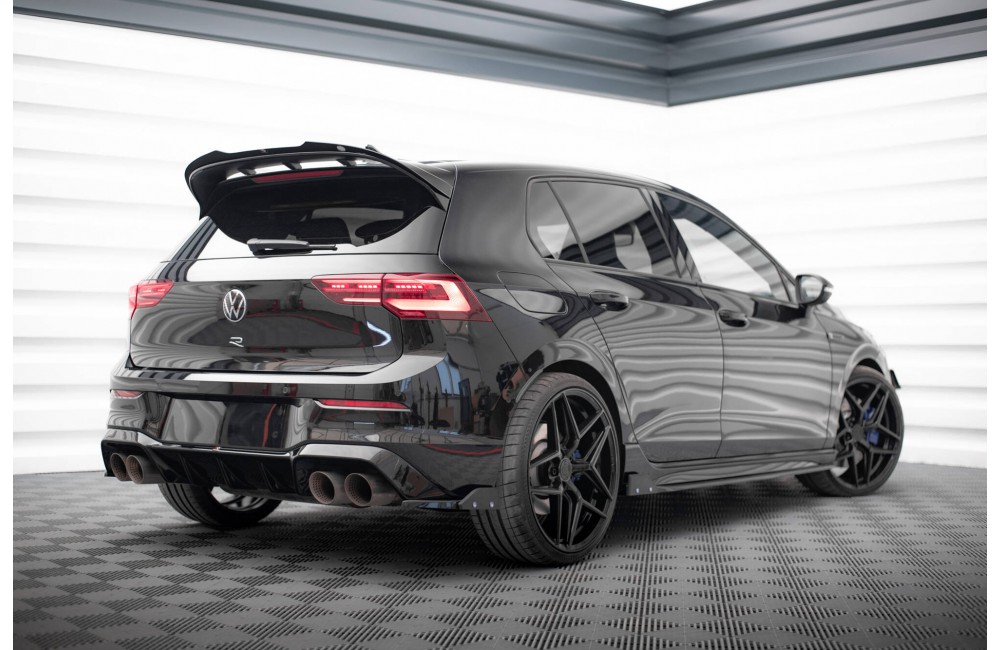 Rear Side Splitters V.5 + Flaps Volkswagen Golf R Mk8 Facelift