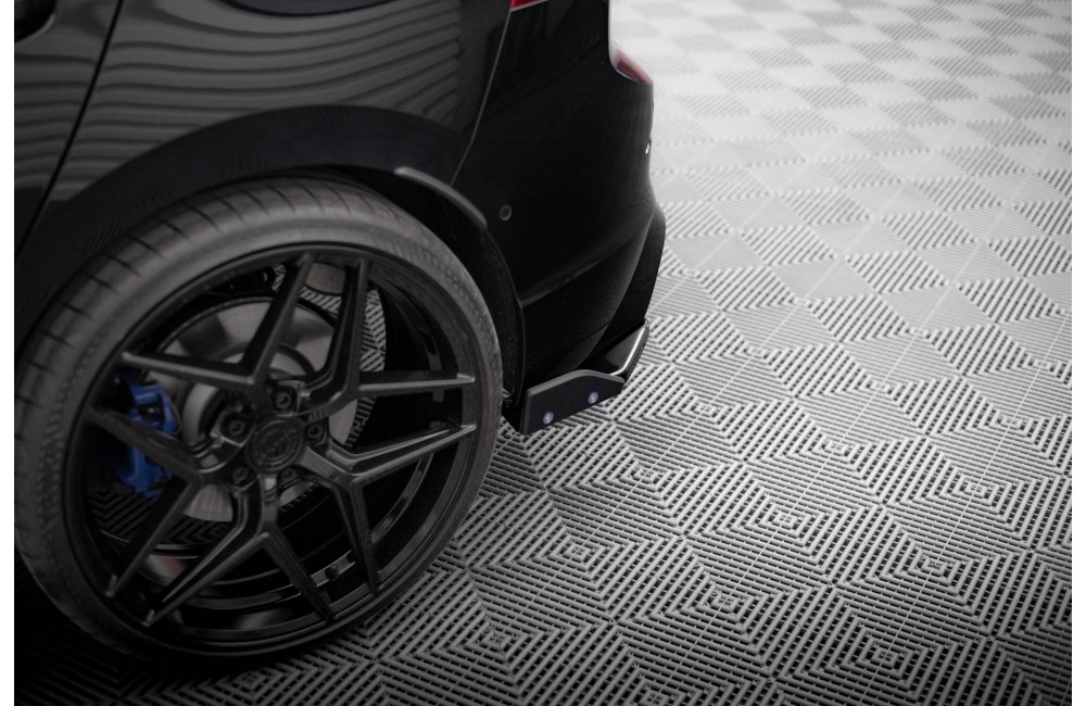 Rear Side Splitters V.5 + Flaps Volkswagen Golf R Mk8 Facelift