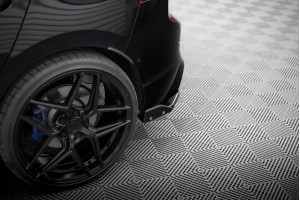 Rear Side Splitters V.5 + Flaps Volkswagen Golf R Mk8 Facelift