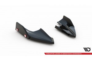 Rear Side Splitters V.5 + Flaps Volkswagen Golf R Mk8 Facelift