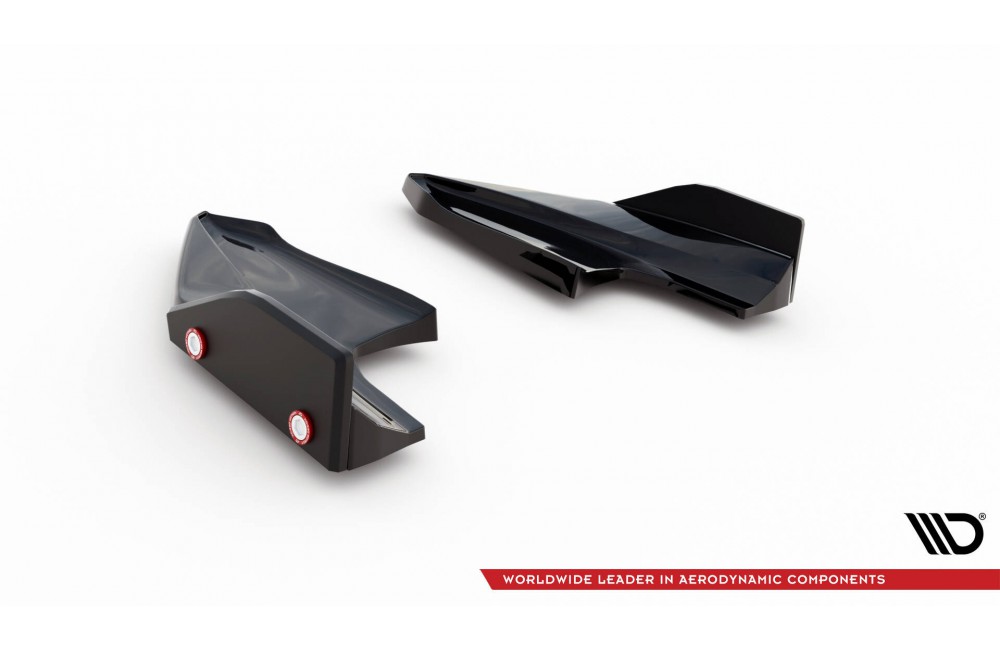 Rear Side Splitters V.5 + Flaps Volkswagen Golf R Mk8 Facelift