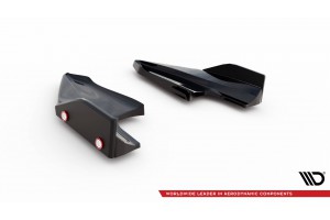 Rear Side Splitters V.5 + Flaps Volkswagen Golf R Mk8 Facelift