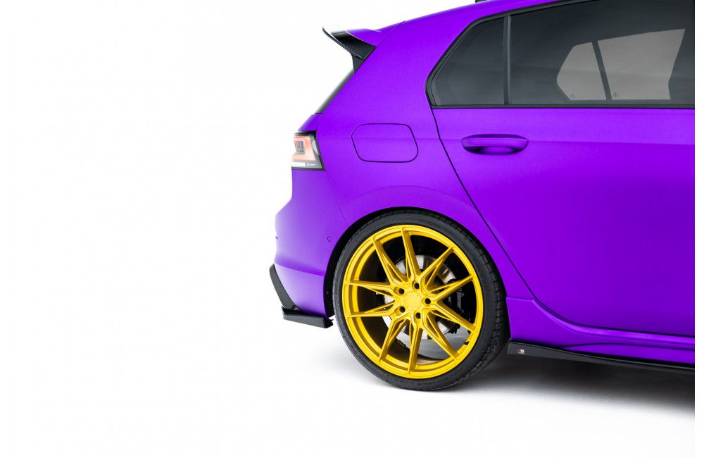 Rear Side Splitters V.6 for Volkswagen Golf R Mk8 Facelift