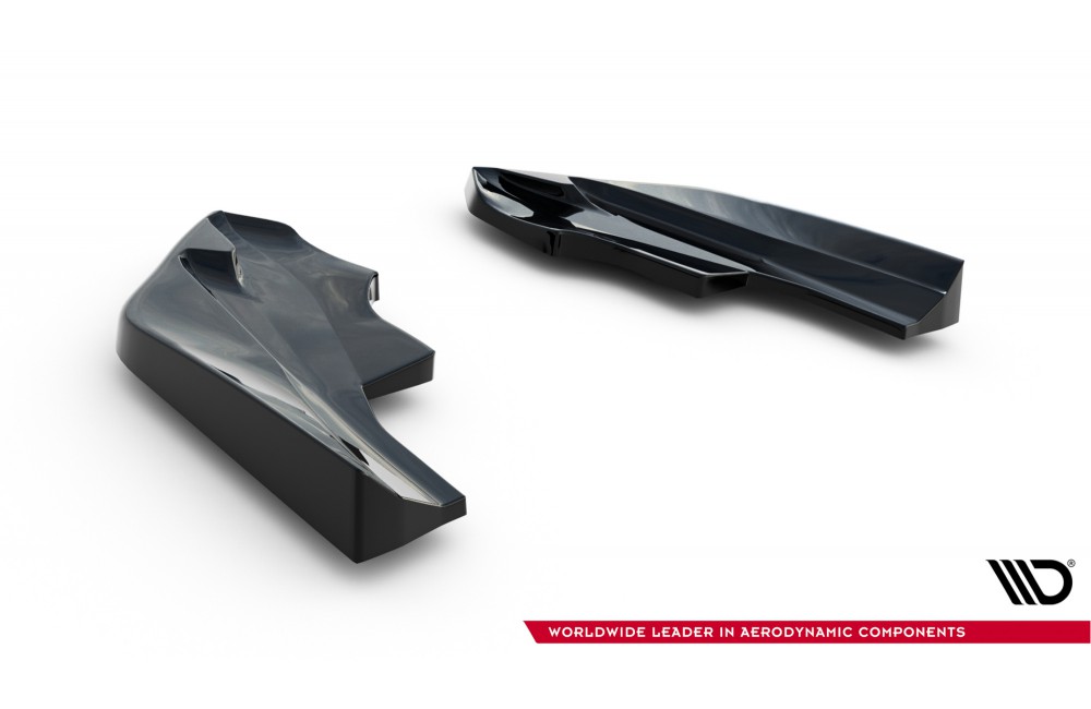 Rear Side Splitters V.6 for Volkswagen Golf R Mk8 Facelift