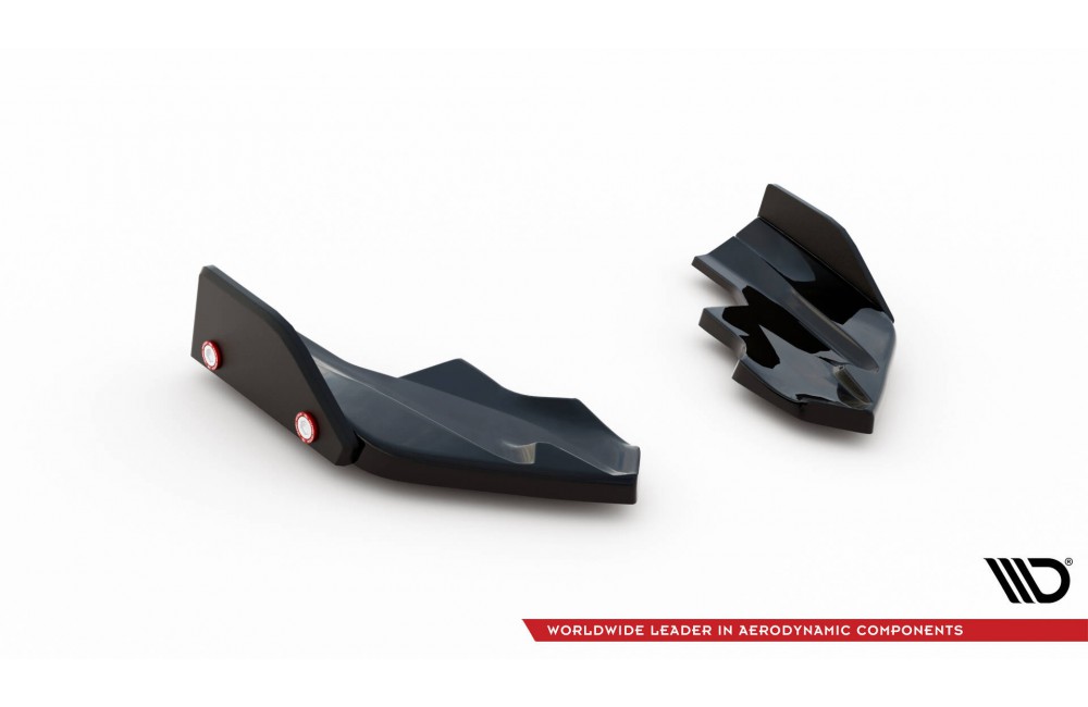 Rear Side Splitters V.6 + Flaps Volkswagen Golf R Mk8 Facelift