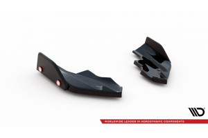 Rear Side Splitters V.6 + Flaps Volkswagen Golf R Mk8 Facelift