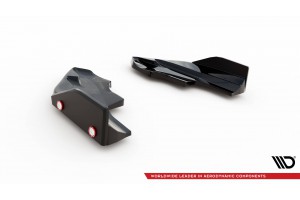Rear Side Splitters V.6 + Flaps Volkswagen Golf R Mk8 Facelift