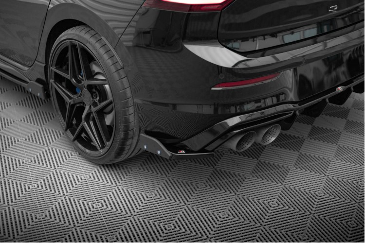 Πίσω πλαϊνά Splitters V.6 + Flaps Volkswagen Golf R Hatchback Mk8 Facelift