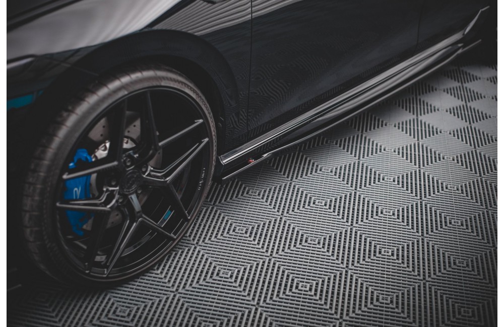 Side Skirts Diffusers V.1 Volkswagen Golf R Mk8 Facelift Side Skirts Diffusers V.1 Volkswagen Golf R Mk8 Facelift