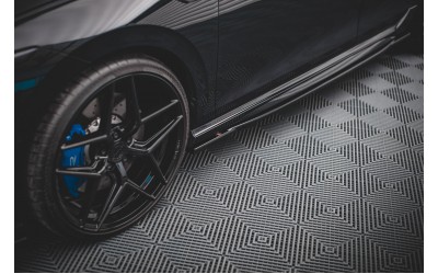 Side Skirts Diffusers V.1 Volkswagen Golf R Mk8 Facelift