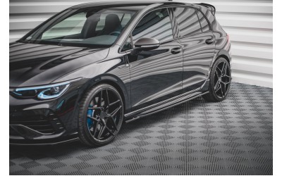 Side Skirts Diffusers V.1 Volkswagen Golf R Mk8
