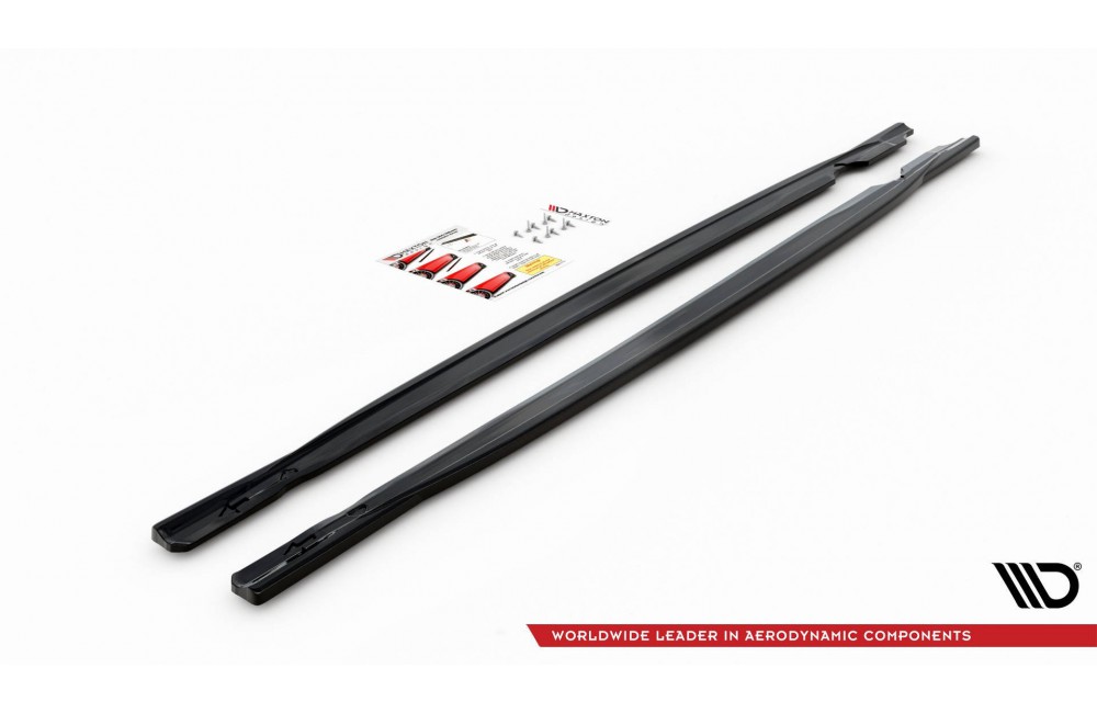 Side Skirts Diffusers V.1 Volkswagen Golf R Mk8 Facelift Side Skirts Diffusers V.1 Volkswagen Golf R Mk8 Facelift