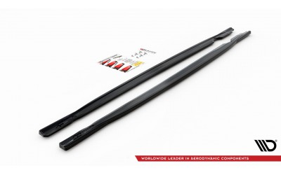 Side Skirts Diffusers V.1 Volkswagen Golf R Mk8