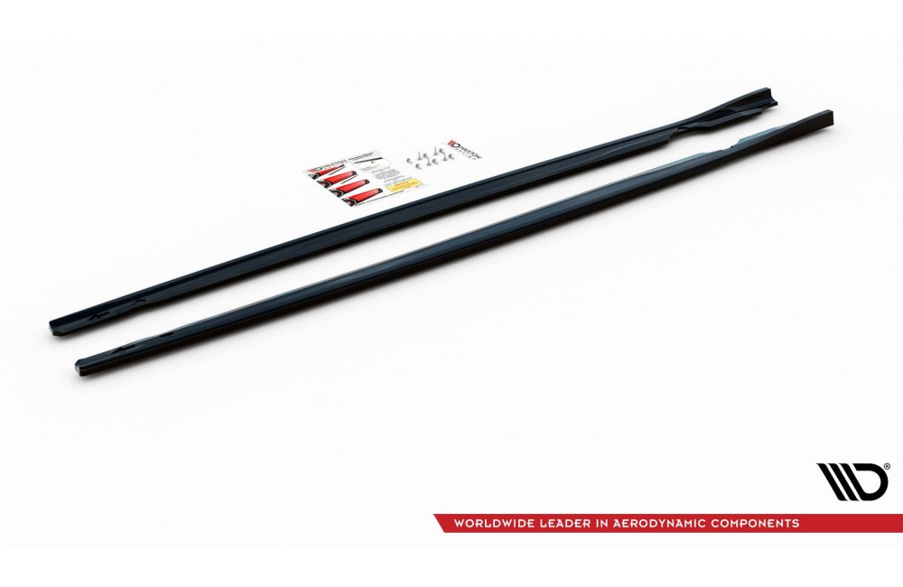 Side Skirts Diffusers V.2 Volkswagen Golf R Mk8 Facelift Side Skirts Diffusers V.2 Volkswagen Golf R Mk8 Facelift