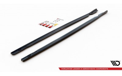 Side Skirts Diffusers V.2 Volkswagen Golf R Mk8