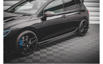Side Skirts Diffusers V.2 Volkswagen Golf R Mk8