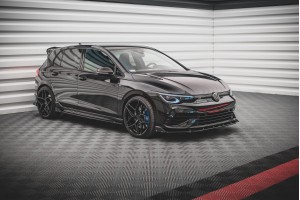 Side Skirts Diffusers V.2 + Flaps Volkswagen Golf R Mk8 Side Skirts Diffusers V.2 + Flaps Volkswagen Golf R Mk8