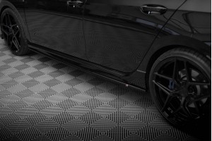 Side Skirts Diffusers V.3 Volkswagen Golf R Mk8 Facelift Side Skirts Diffusers V.3 Volkswagen Golf R Mk8 Facelift