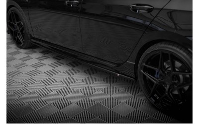 Side Skirts Diffusers V.3 Volkswagen Golf R Mk8