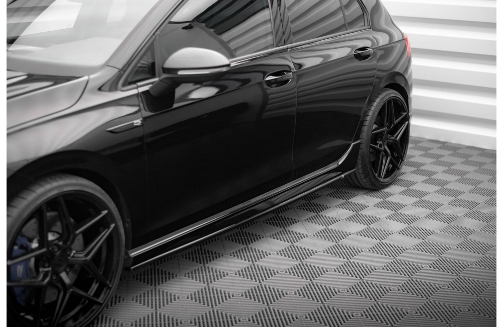 Side Skirts Diffusers V.3 Volkswagen Golf R Mk8 Facelift Side Skirts Diffusers V.3 Volkswagen Golf R Mk8 Facelift