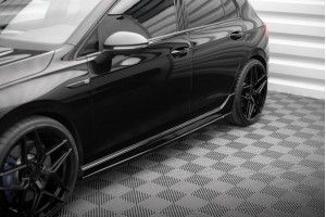 Side Skirts Diffusers V.3 Volkswagen Golf R Mk8 Facelift Side Skirts Diffusers V.3 Volkswagen Golf R Mk8 Facelift