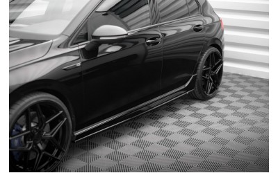 Side Skirts Diffusers V.3 Volkswagen Golf R Mk8